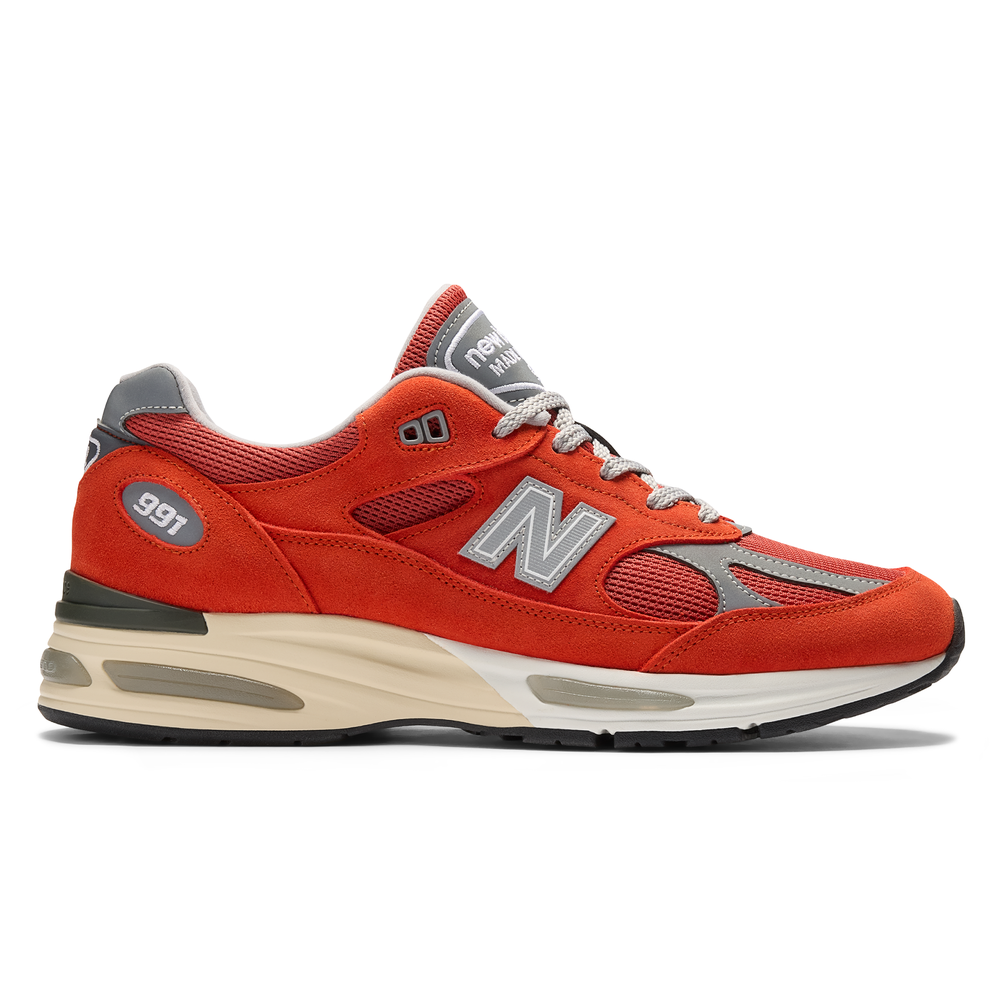 Buty unisex New Balance U991VO2 – czerwone