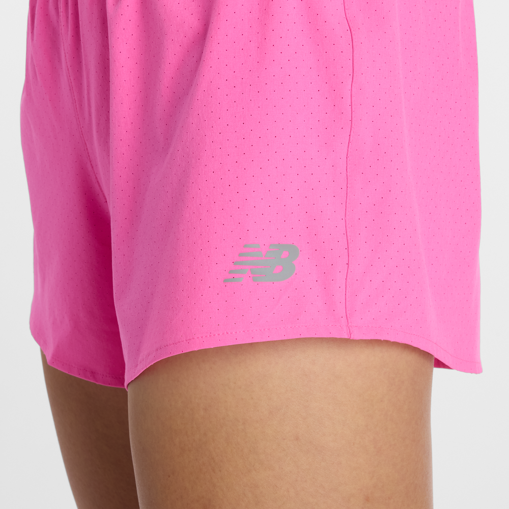 Spodenki damskie New Balance WS41286AAB – różowe