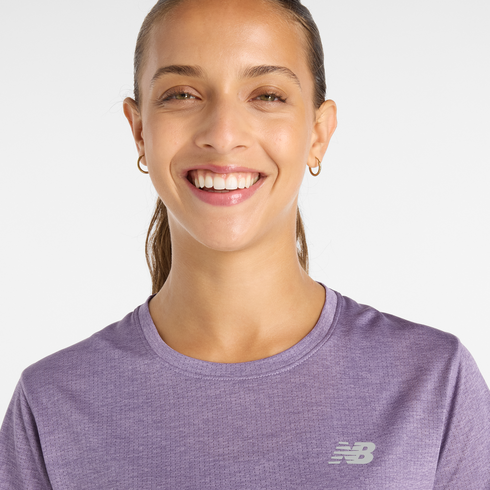 Koszulka damska New Balance WT41253AB7 – fioletowa