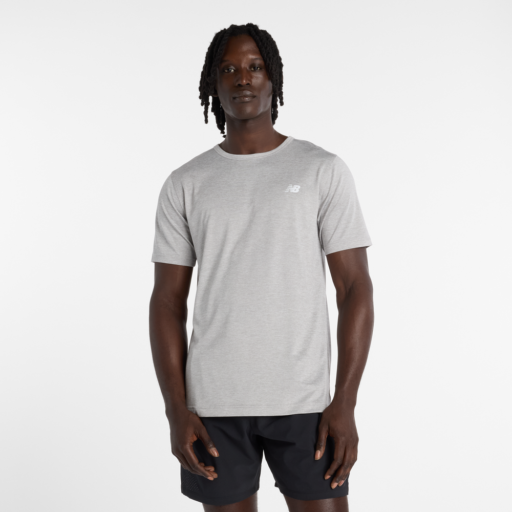 Koszulka męska New Balance MT61O0U4AG – szara