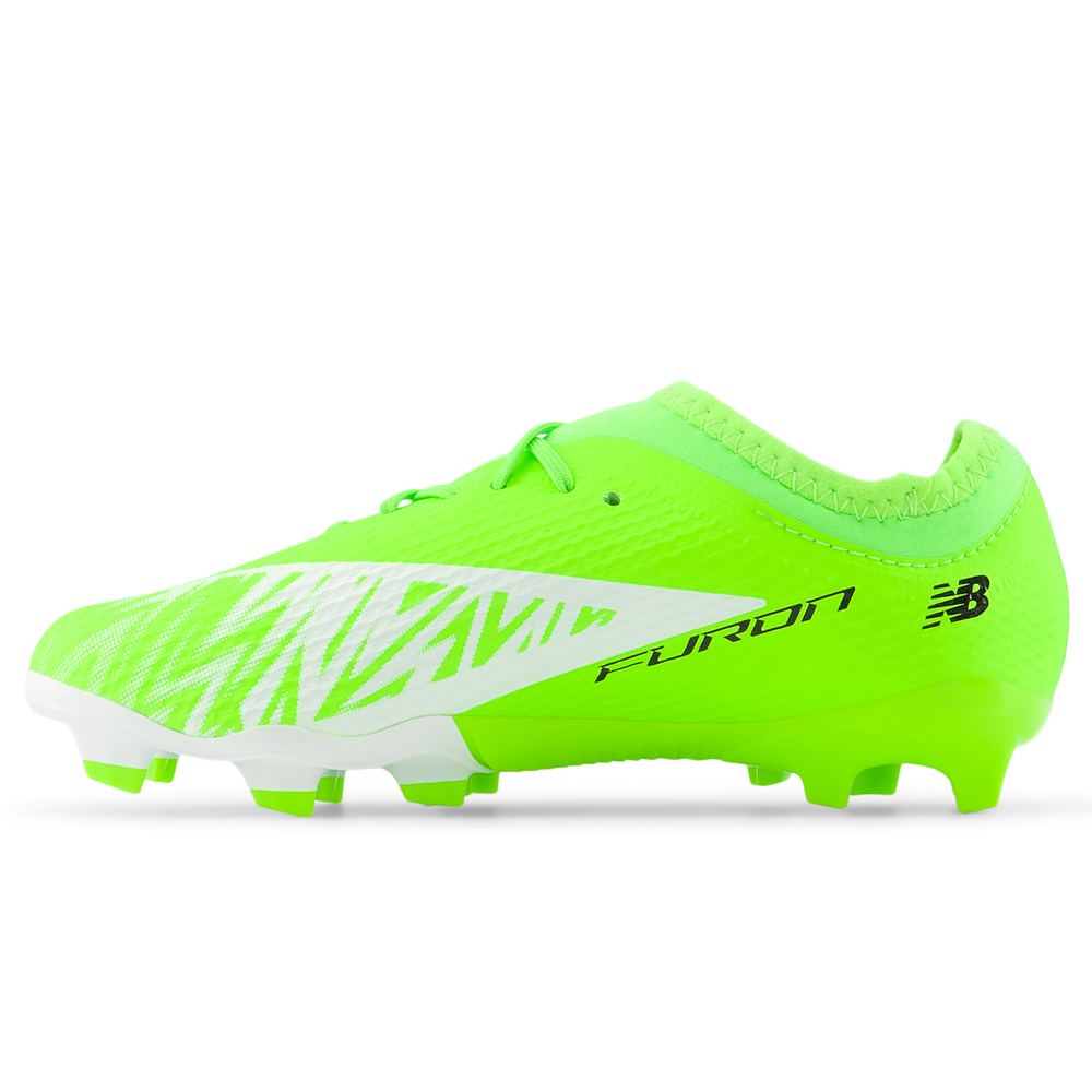 Korki dziecięce New Balance FURON TEAM JNR FG V8 SJF3FSP8 – zielone