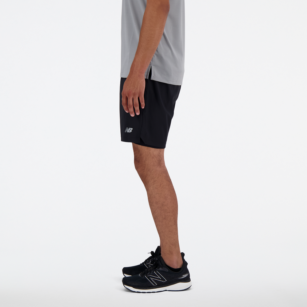 Spodenki męskie New Balance MS41288BK – czarne