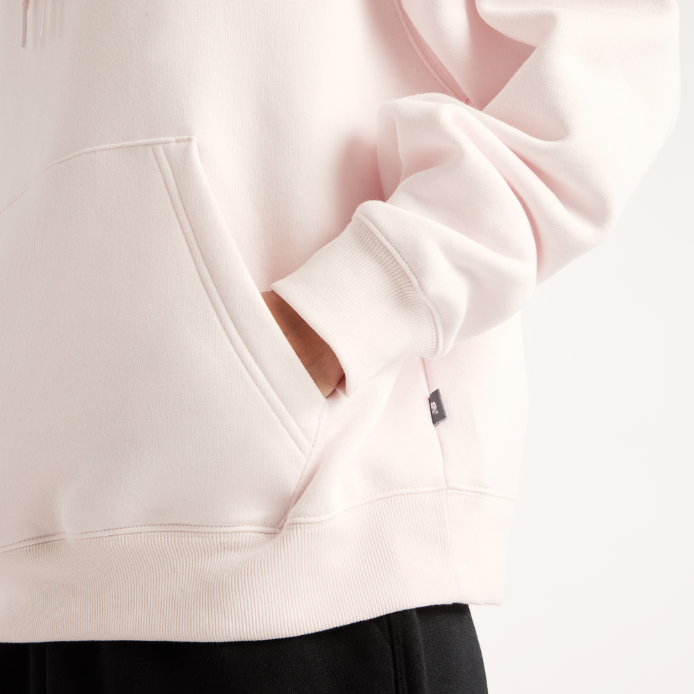 Bluza damska New Balance Pressed Flowers – różowa