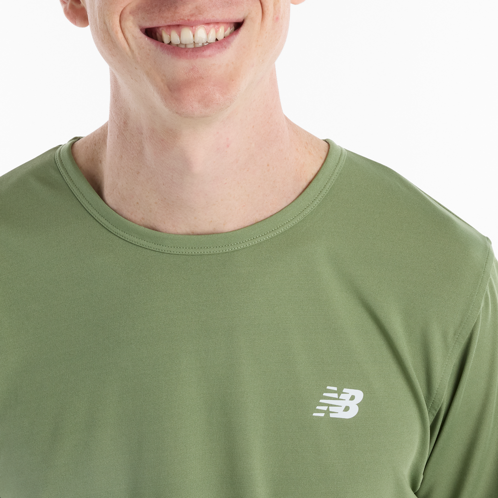 Koszulka męska New Balance MT61O0U4AAR – zielona