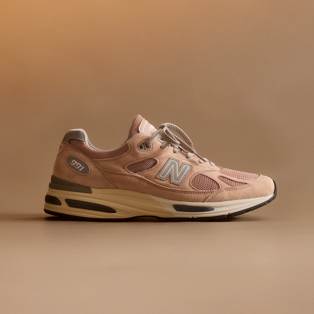 Buty unisex New Balance U991RB2 – różowe