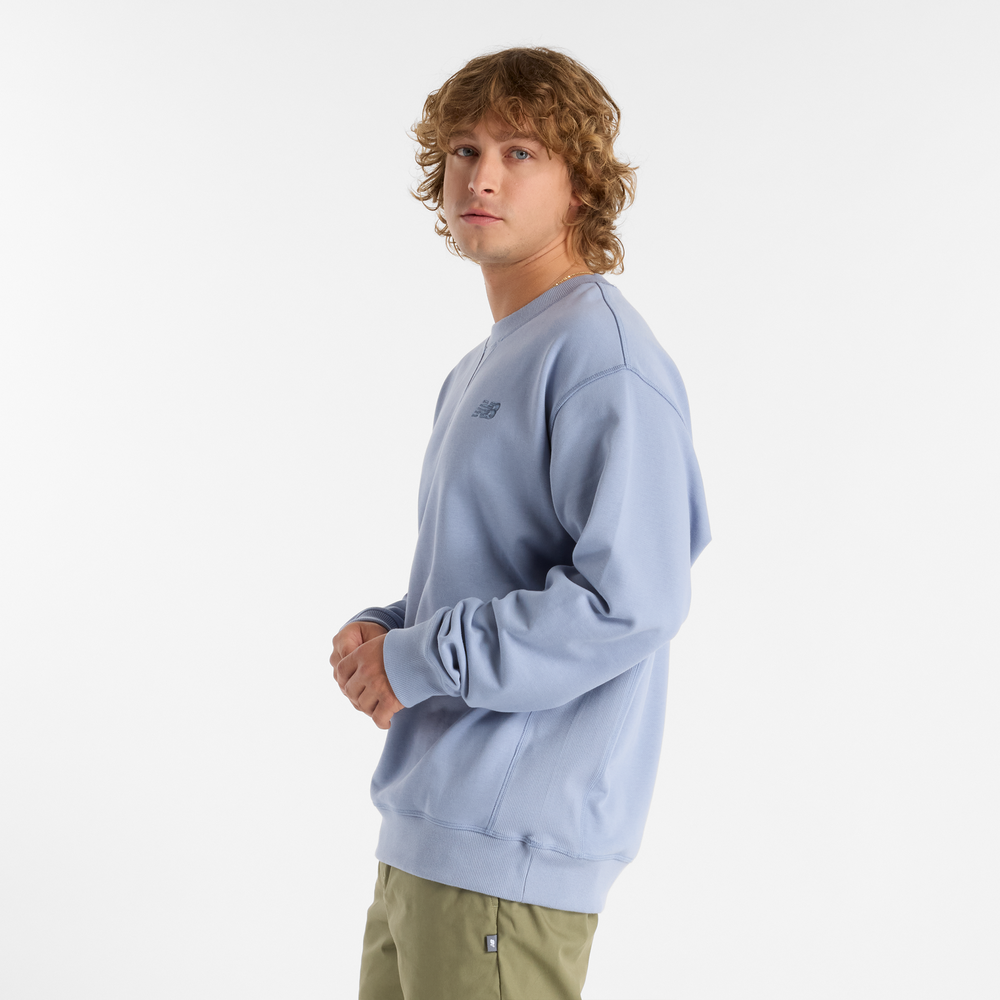 Bluza męska New Balance MT41506DUS – niebieska