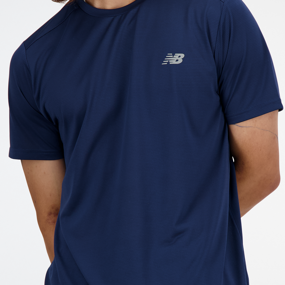 Koszulka męska New Balance MT41222NNY – granatowa