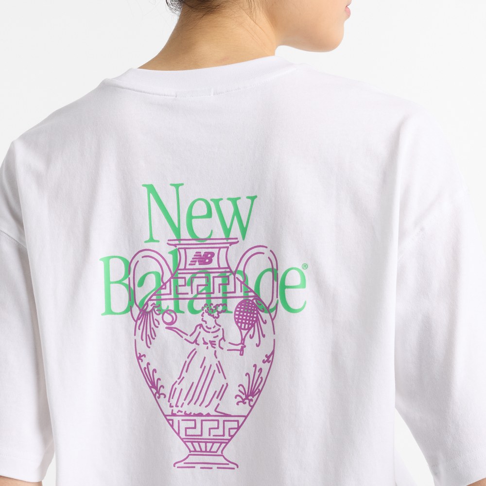 Koszulka damska New Balance WT51940WT – biała