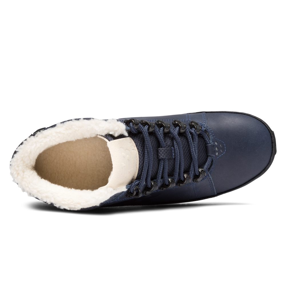 Buty zimowe męskie New Balance H754LFN - granatowe