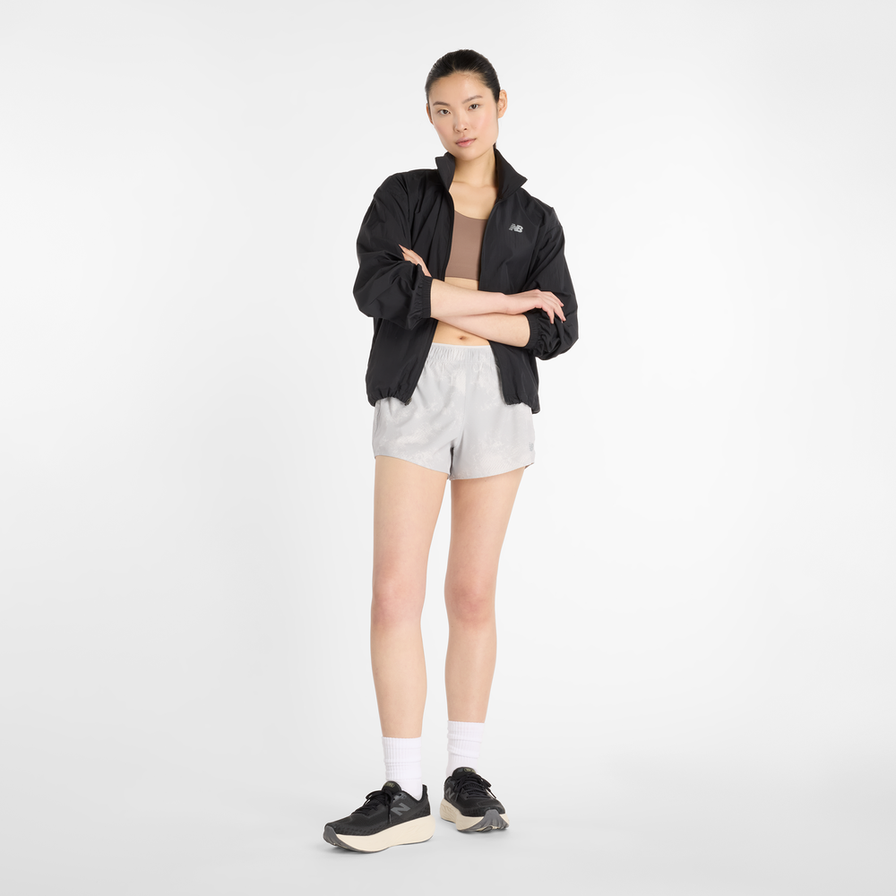 Spodenki damskie New Balance WS41201GYM – szare