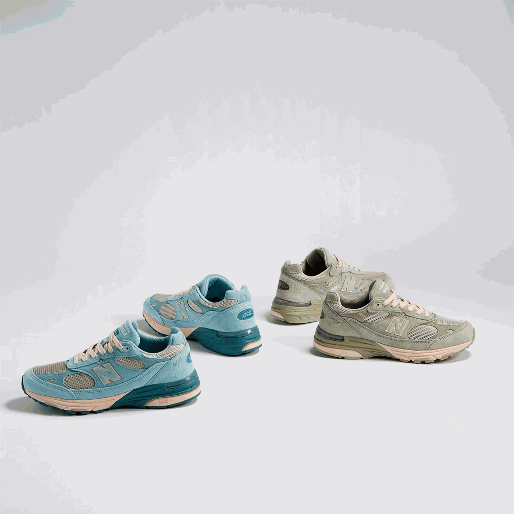 Buty męskie New Balance x Joe Freshgoods MR993JF1 – niebieskie