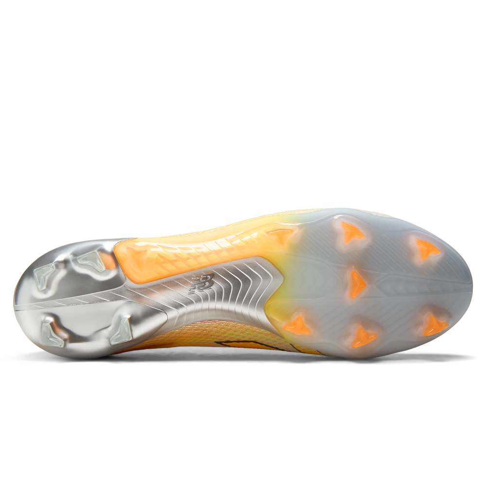 Korki męskie New Balance FURON ELITE FG V9 UF1F3LZ – pomarańczowe