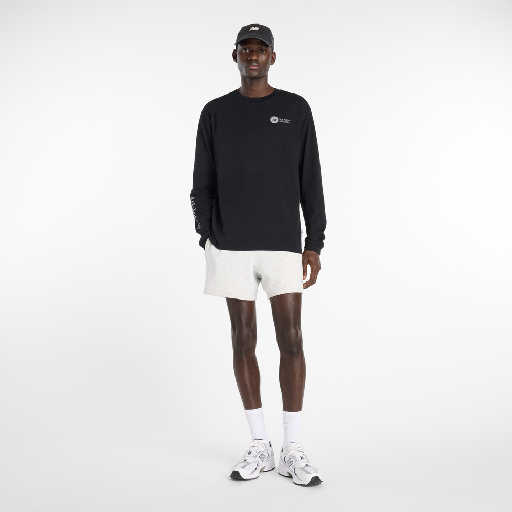 Koszulka męska New Balance MT61H4CYBK – czarna