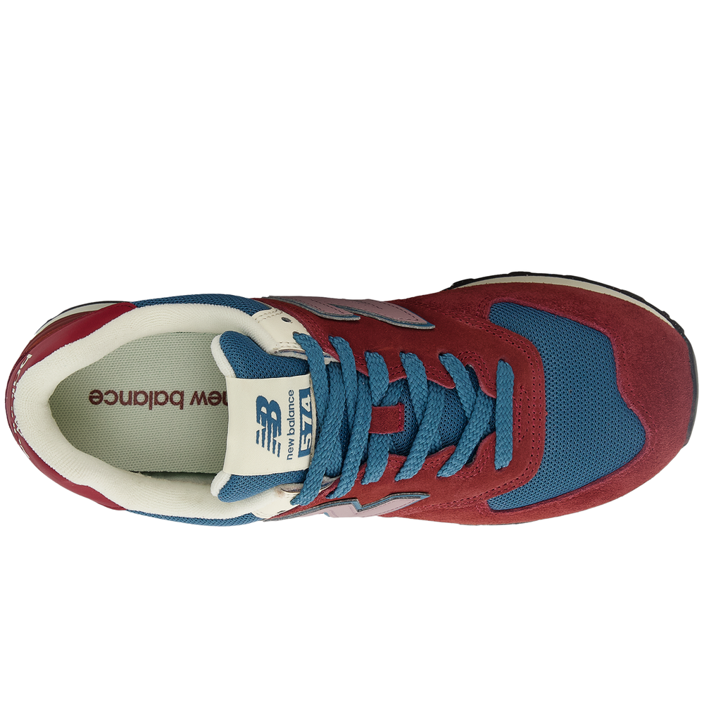 Buty męskie New Balance U574RBB – bordowe