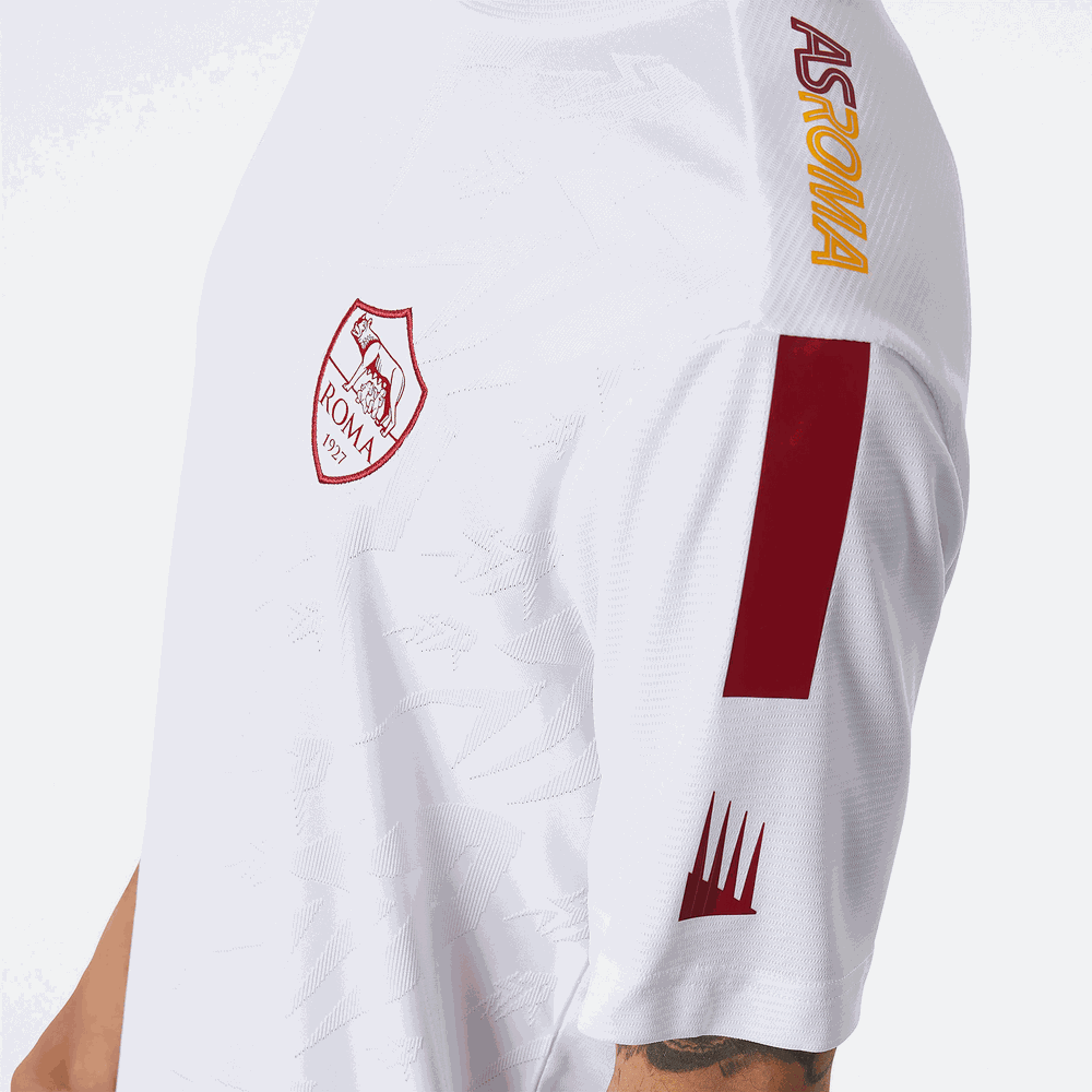 Koszulka New Balance AS Roma MT231232AWY – biała