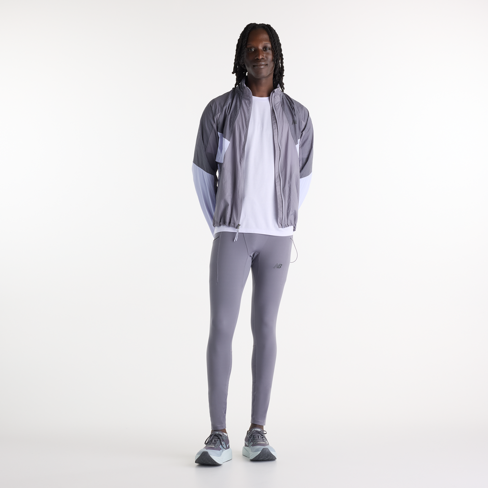 Tighty męskie New Balance Reflective RC Heat – szare
