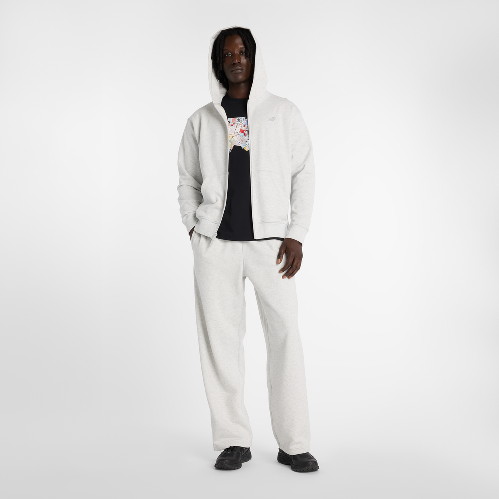 Spodnie męskie New Balance MP53504AHH – szare