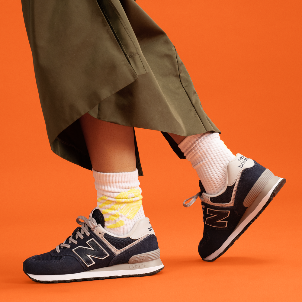 Buty damskie New Balance WL574EVN – granatowe