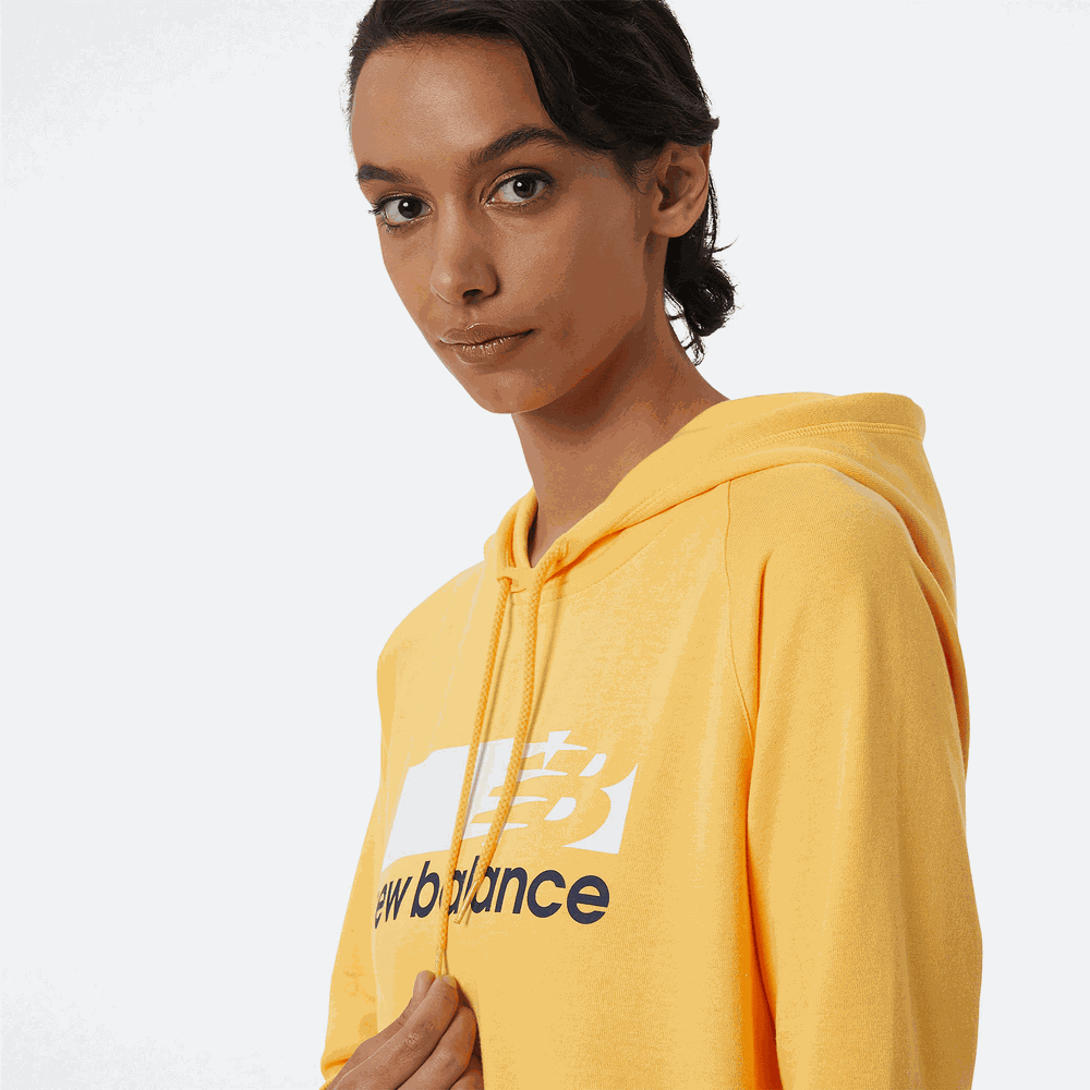 Bluza New Balance WT13802VAC – żółta