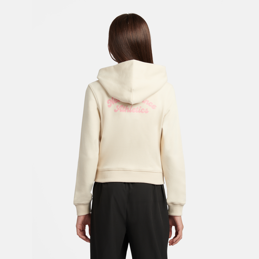 Bluza dziecięca New Balance YT61P93CLIN – beżowa