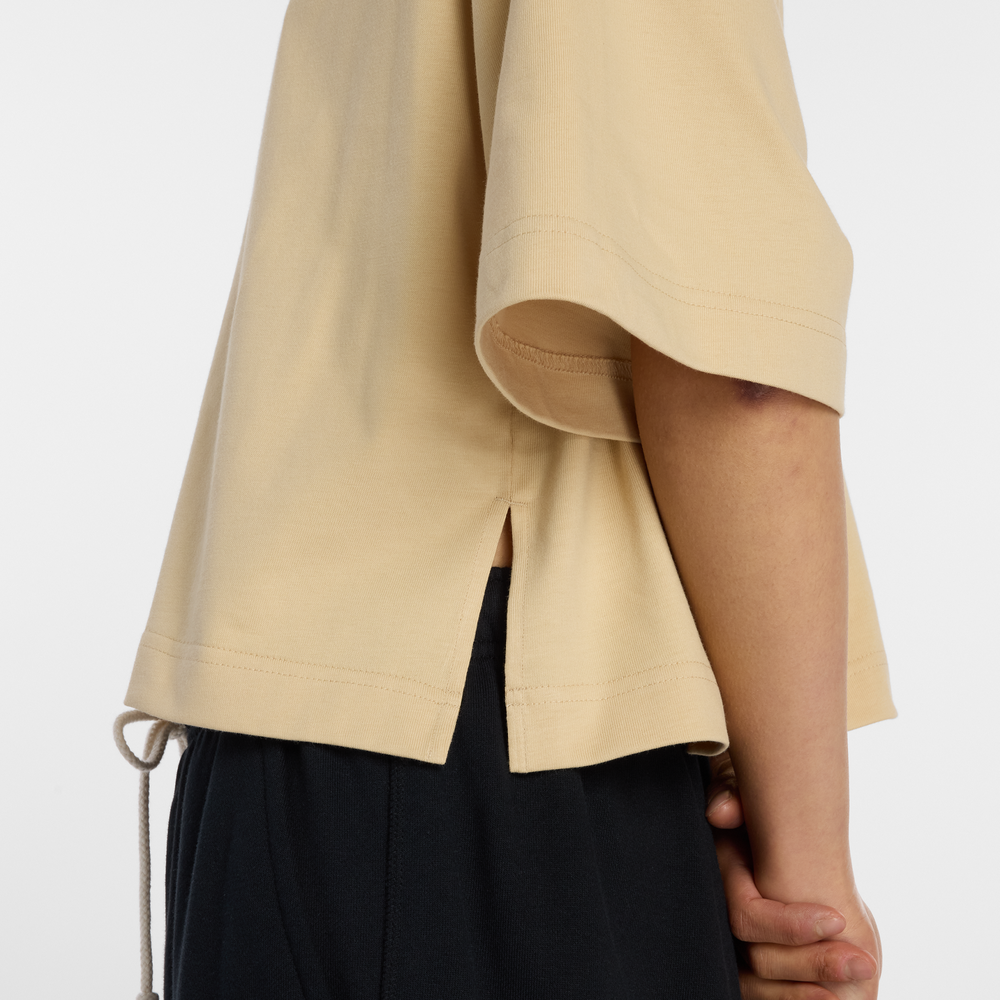 Koszulka damska New Balance WT6147DDABC – żółta