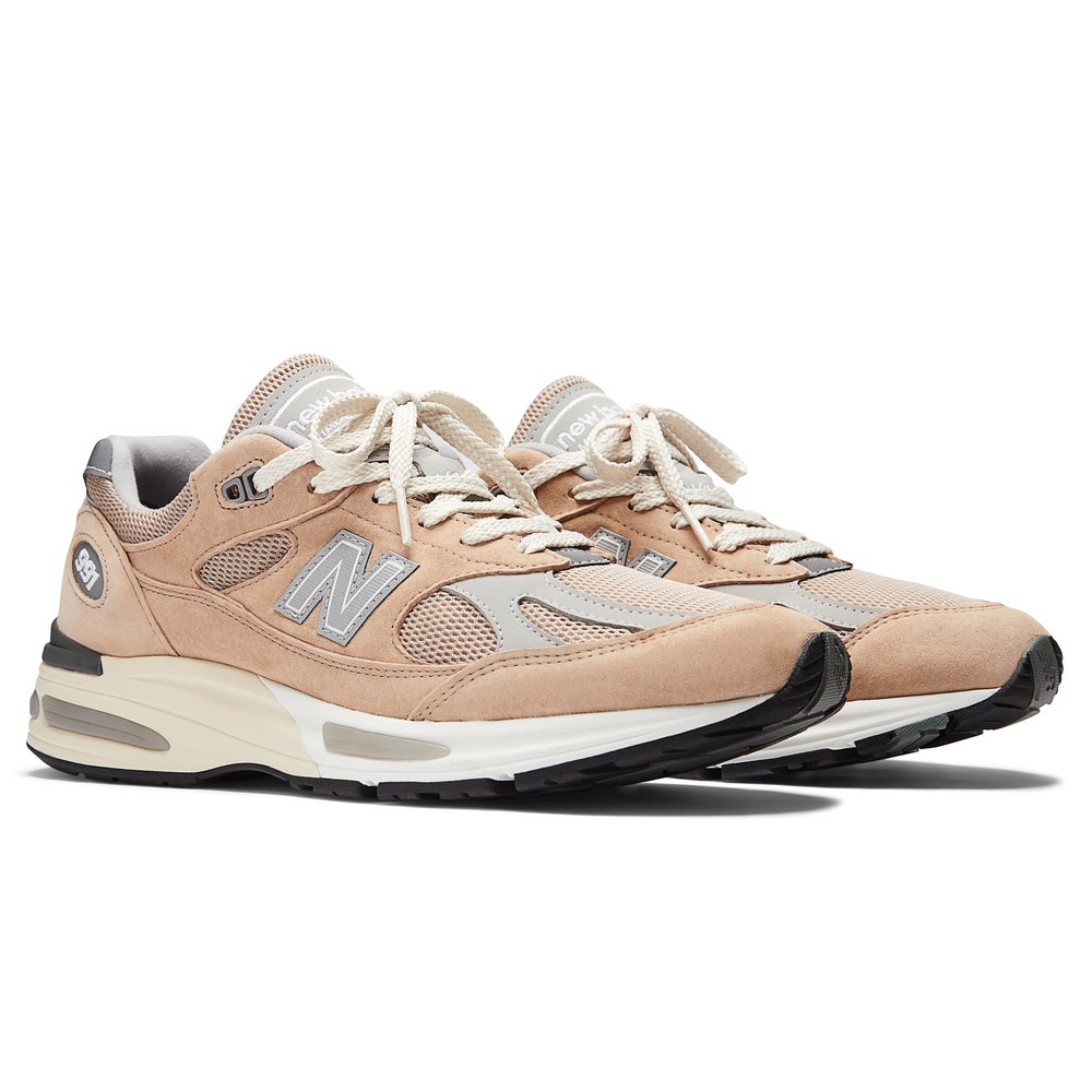 Buty unisex New Balance U991BE2 – beżowe