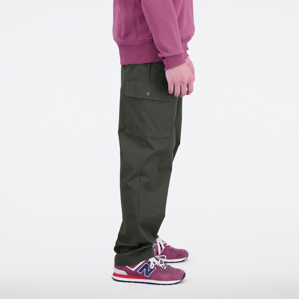 Spodnie męskie New Balance MP31526COG – zielone