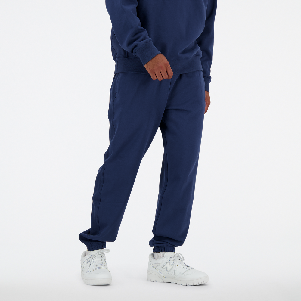 Spodnie męskie New Balance MP41508NNY – granatowe