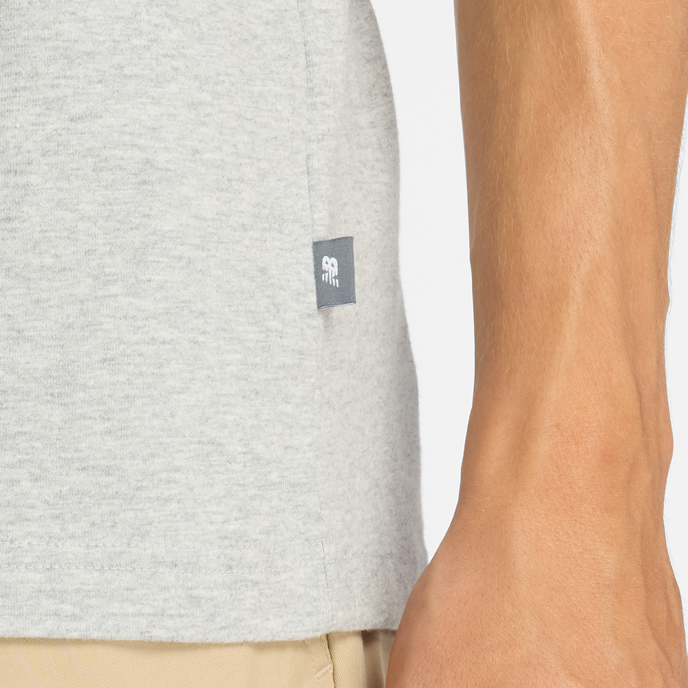 Koszulka męska New Balance MT61778SAG – szara