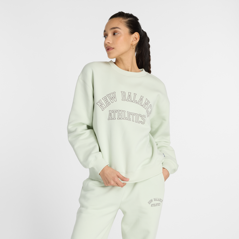 Bluza damska New Balance WT43516NUM – miętowa