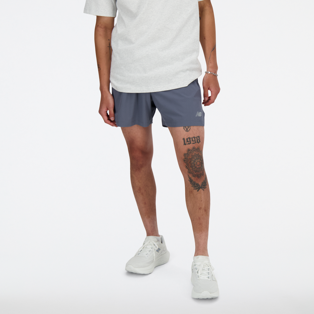 Spodenki męskie New Balance MS41286GT – szare