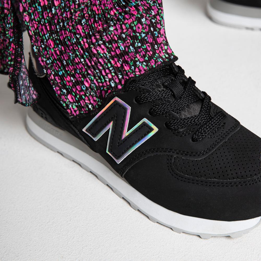 Buty New Balance WL574HO2 - czarne