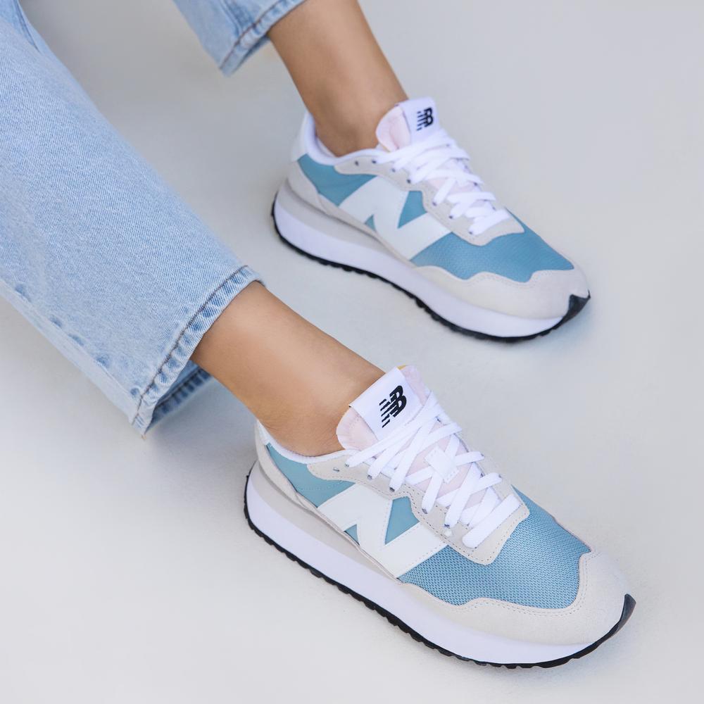 Buty New Balance WS237FA – szaro–niebieskie