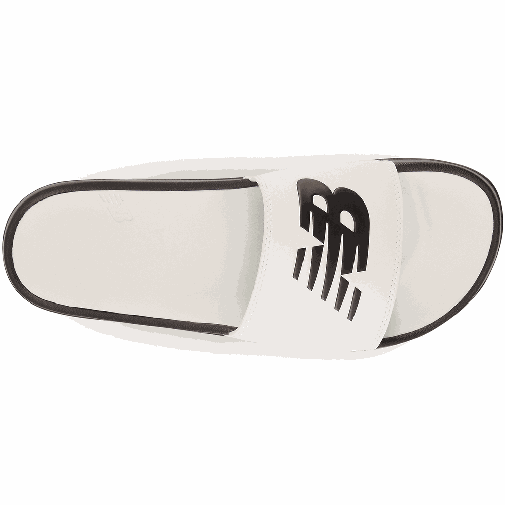 Klapki unisex New Balance SUF200B2 – czarno–białe