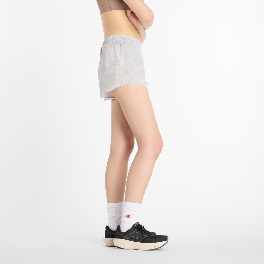 Spodenki damskie New Balance WS41201GYM – szare