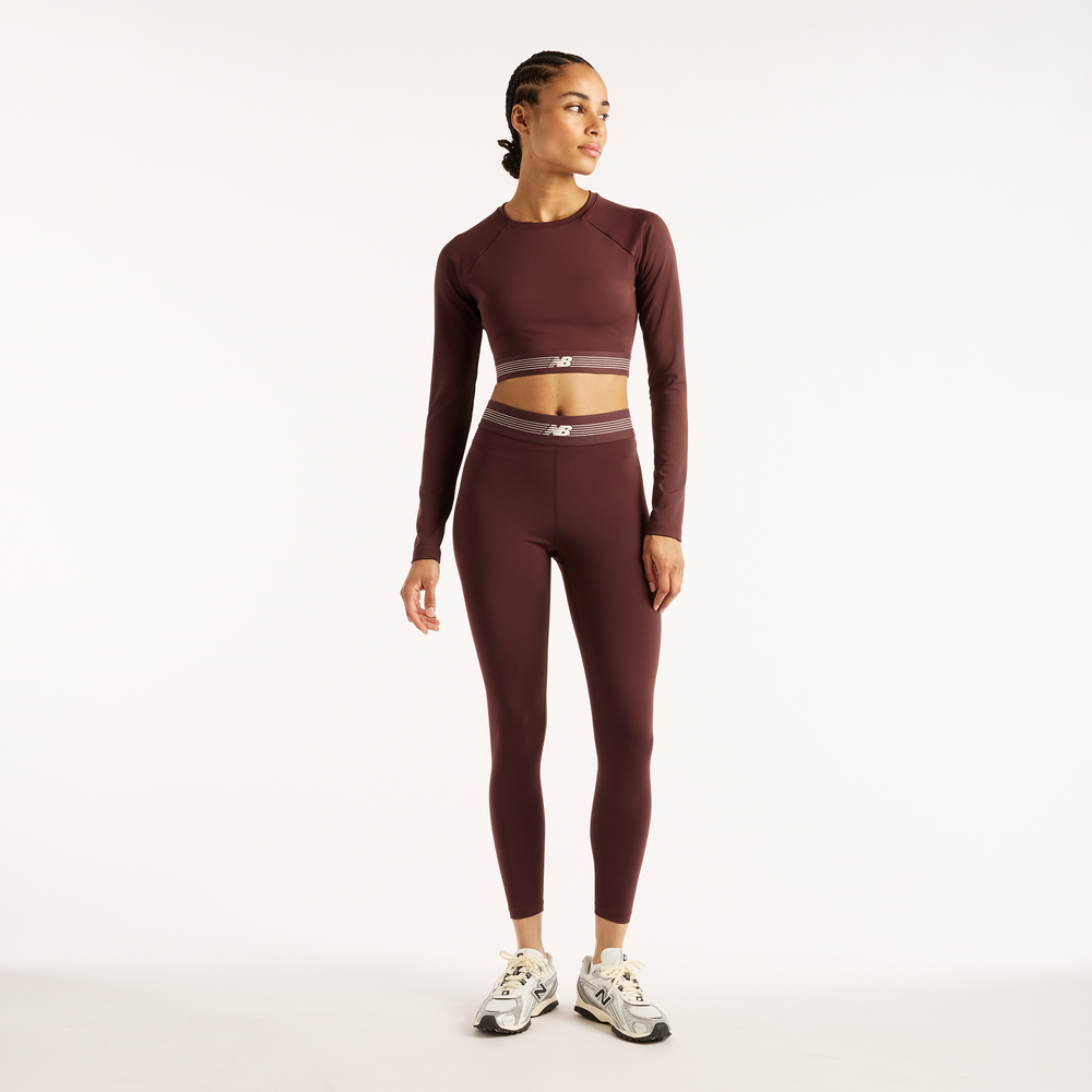 Koszulka damska New Balance AC – bordowa