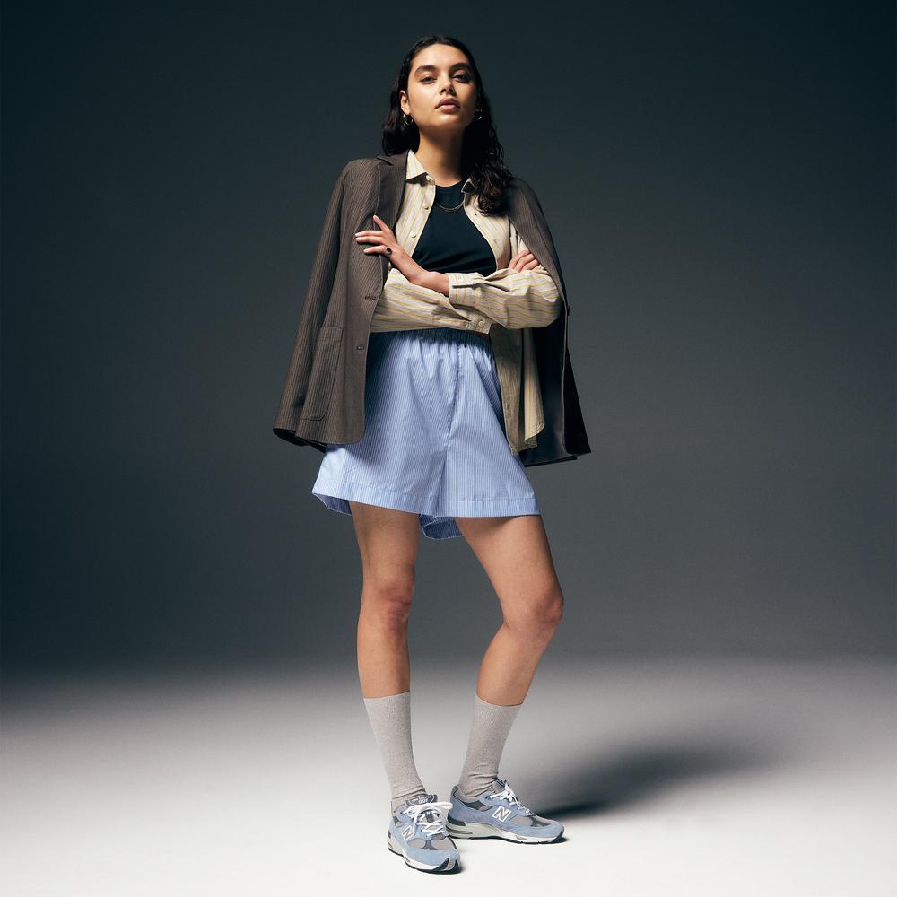 Buty damskie New Balance W991BGG – niebieskie