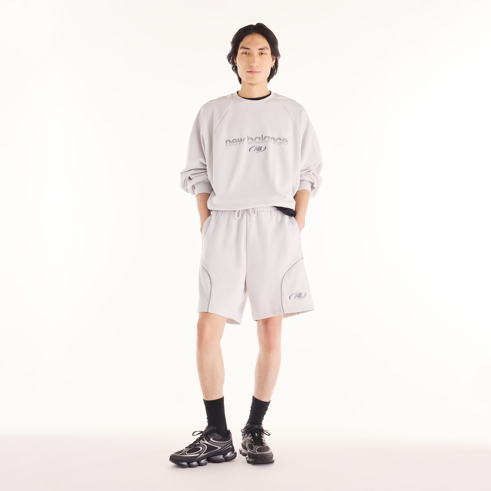 Bluza męska New Balance Trackside – szara