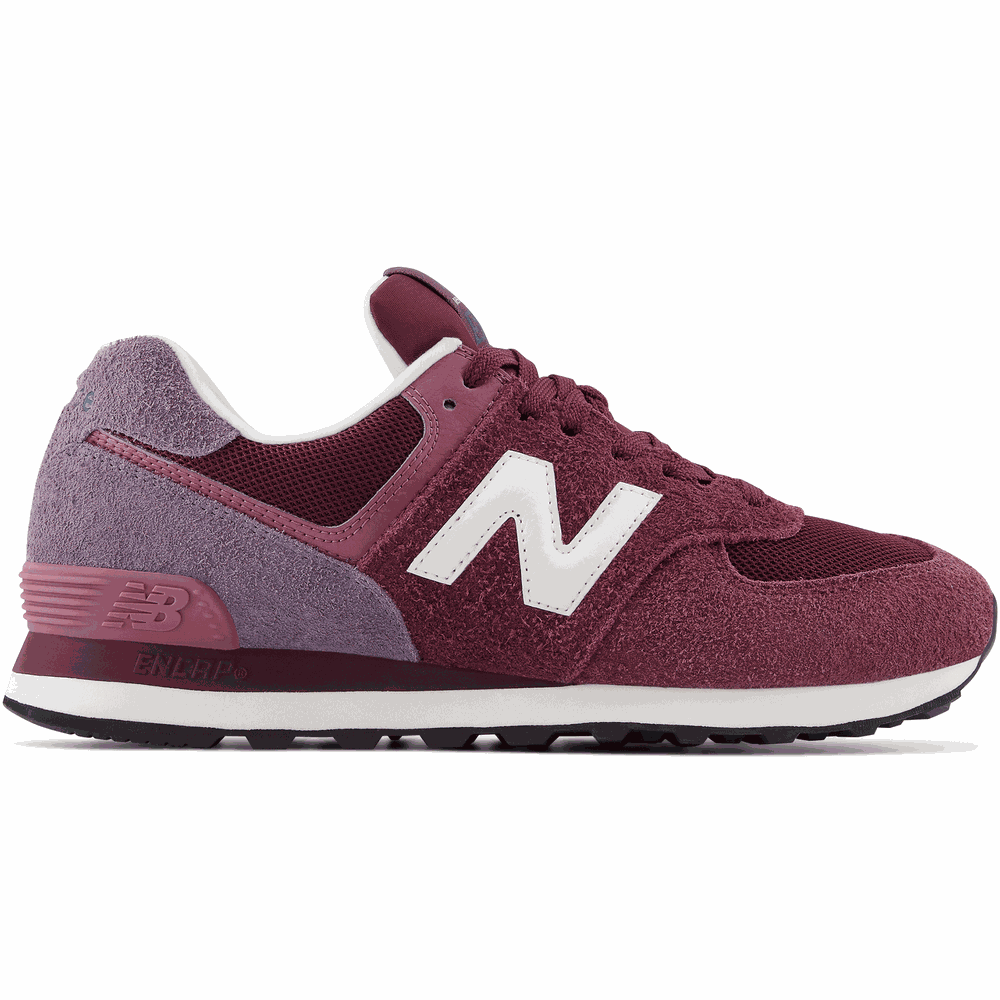 Buty unisex New Balance U574ABO – bordowe
