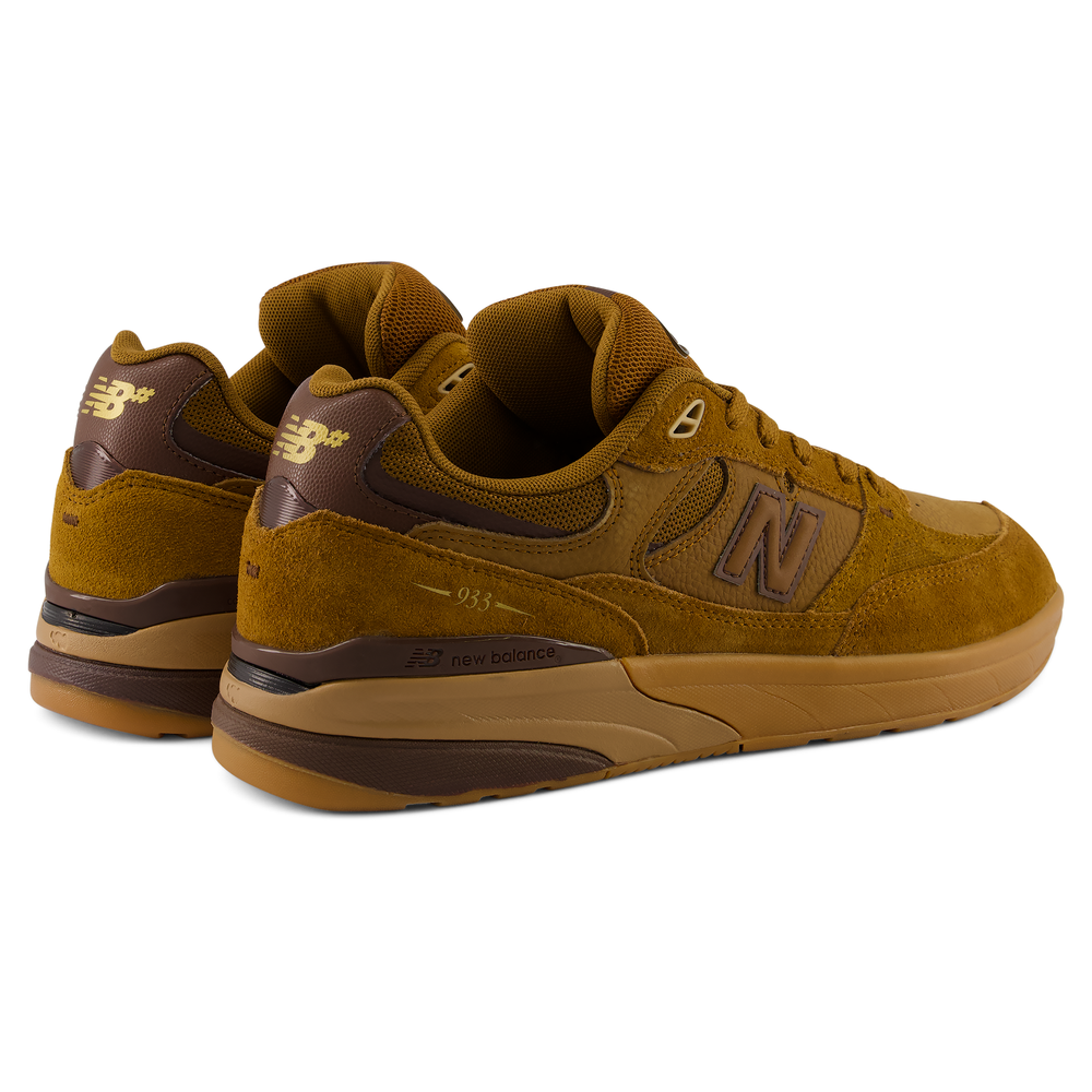 Buty unisex New Balance Numeric UN933LRO – brązowe