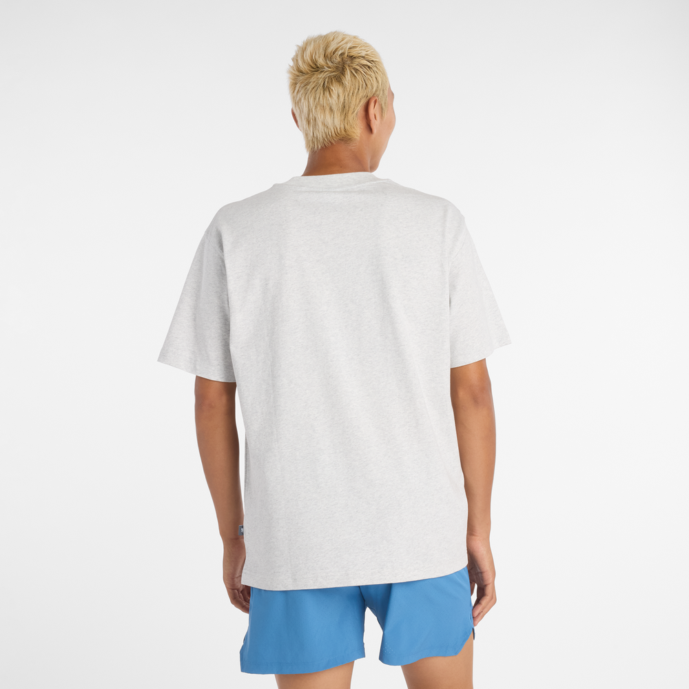 Koszulka męska New Balance MT41908AHH – szara