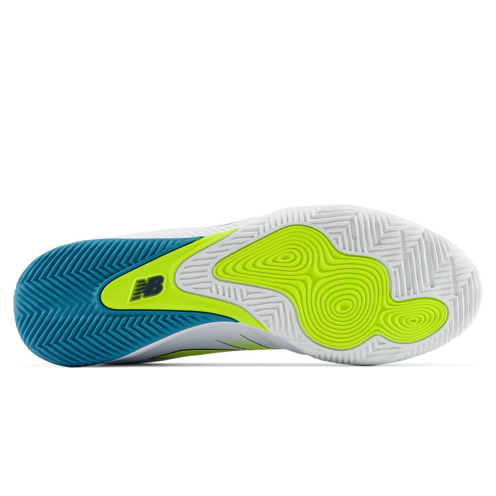 Halówki męskie New Balance FURON PRO IN v9 UF2I8P8– białe