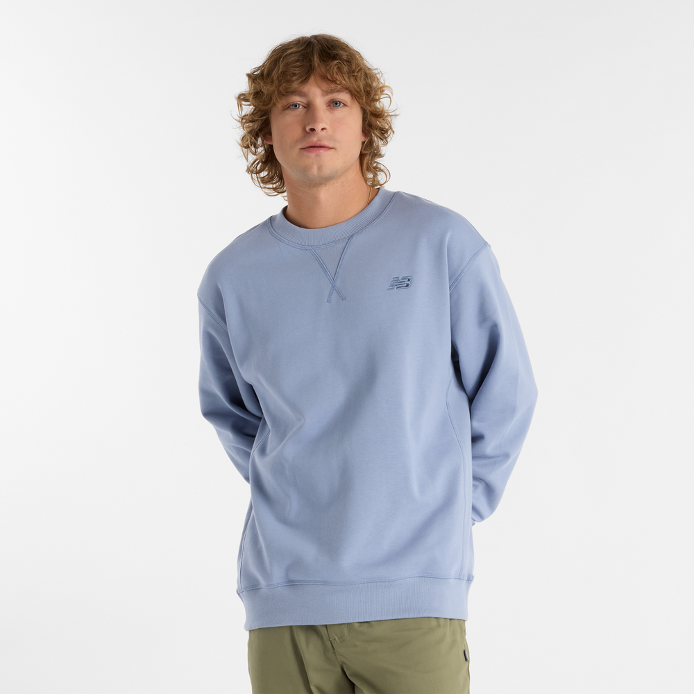 Bluza męska New Balance MT41506DUS – niebieska
