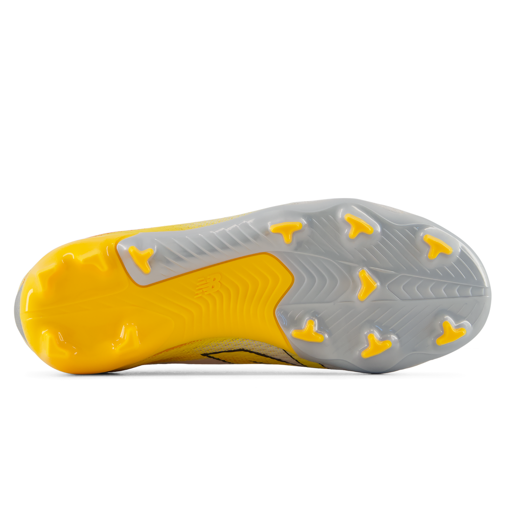 Korki dziecięce New Balance FURON TEAM JNR FG V9 YF3F96W – pomarańczowe