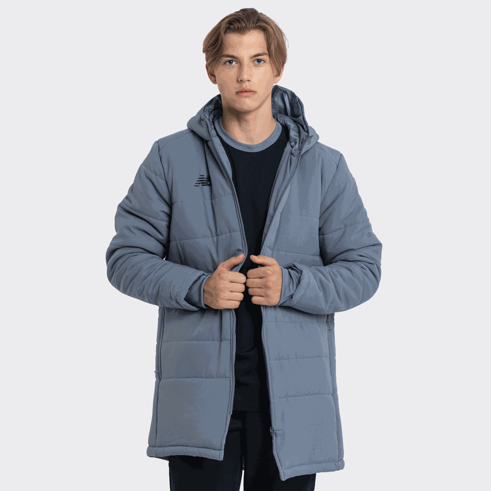 Kurtka męska New Balance EMJ9038GNM – szara