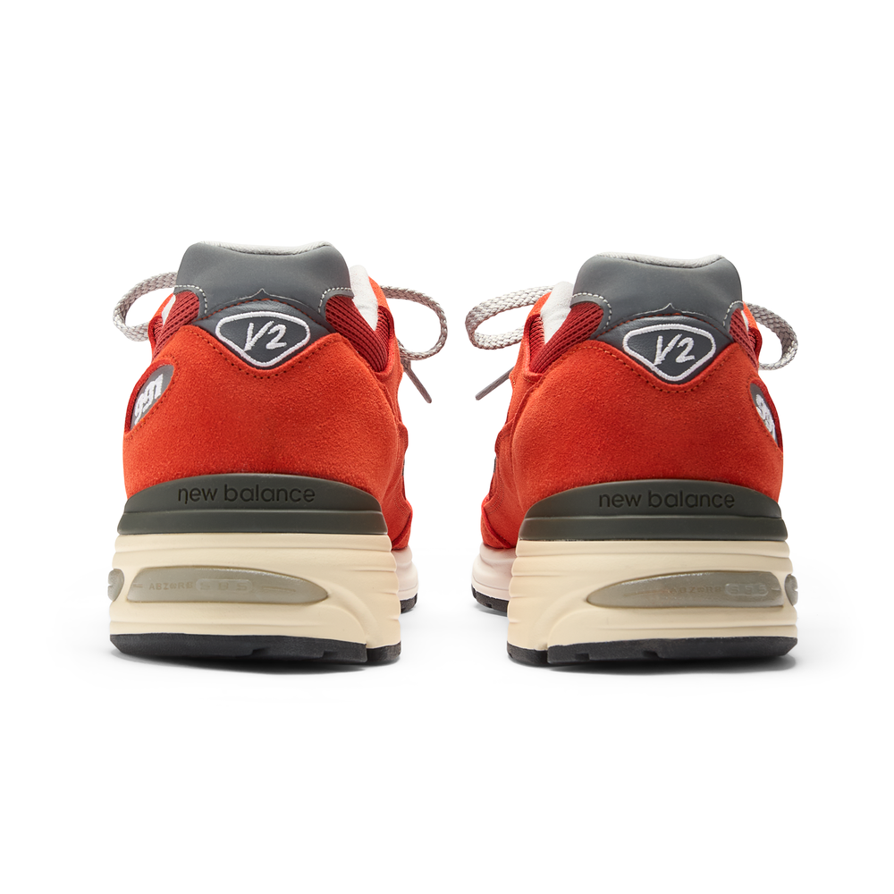 Buty unisex New Balance U991VO2 – czerwone