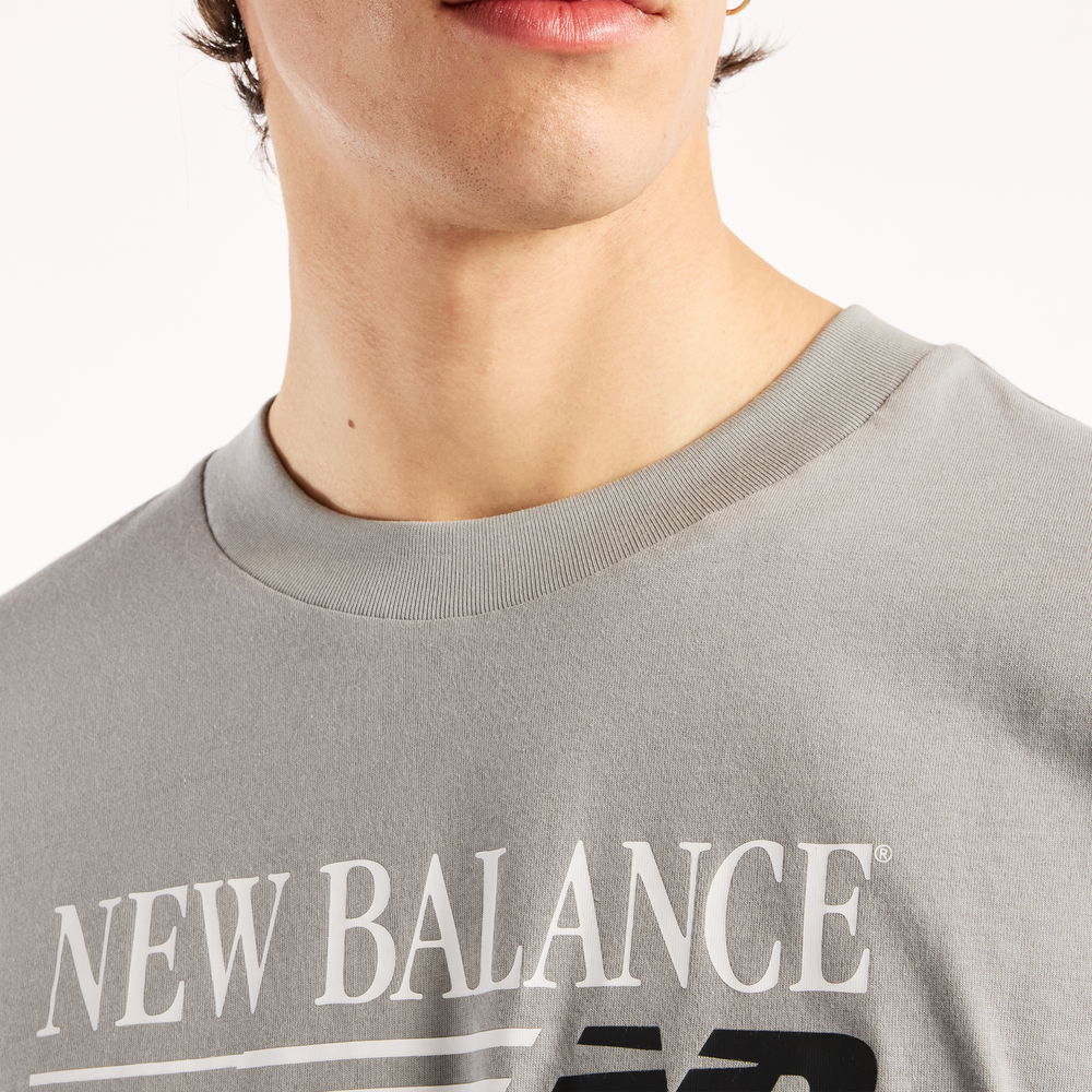 Koszulka męska New Balance Reimagined Graphic – szara
