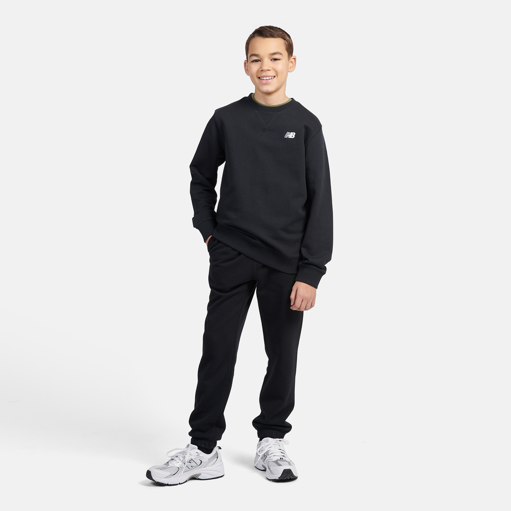 Bluza dziecięca New Balance LAKB0055BK – czarna