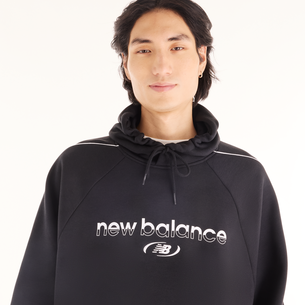 Bluza męska New Balance Trackside – czarna