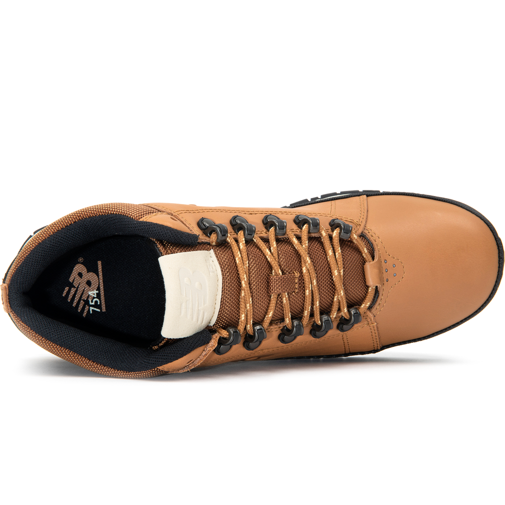 Buty zimowe męskie New Balance H754TB - brązowe